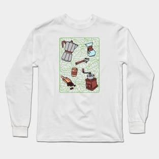 Coffee Time Long Sleeve T-Shirt